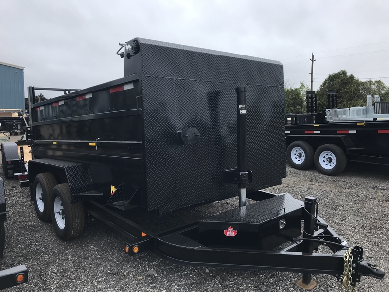 Cargo, Utility Trailers  2025 Miska 5 Ton High Side Dump Trailer Photo